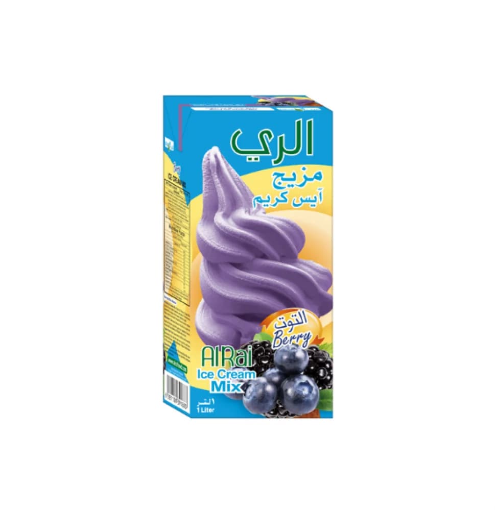 Ice Cream Mix, Purple Berry 1L - Carton of 12