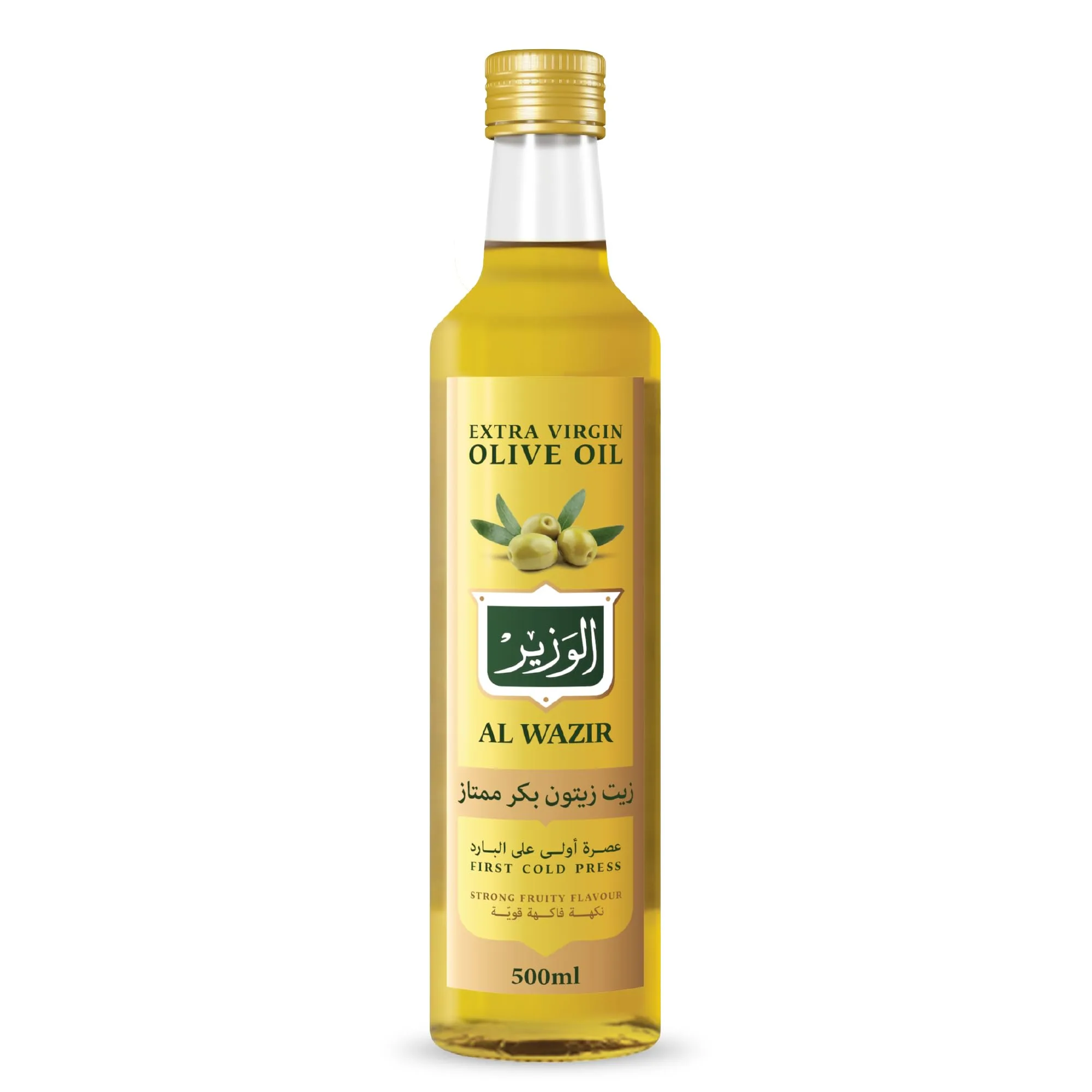 زيت زيتون الوزير 500 مل (زجاج)